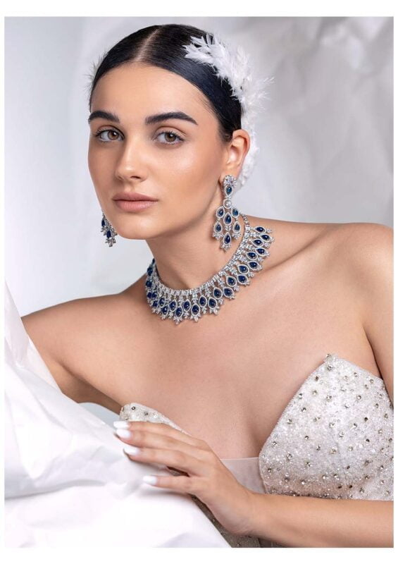 Lidiia, female fashion model available at Ckstudio Delhi for ecommerce and fashion photoshoot