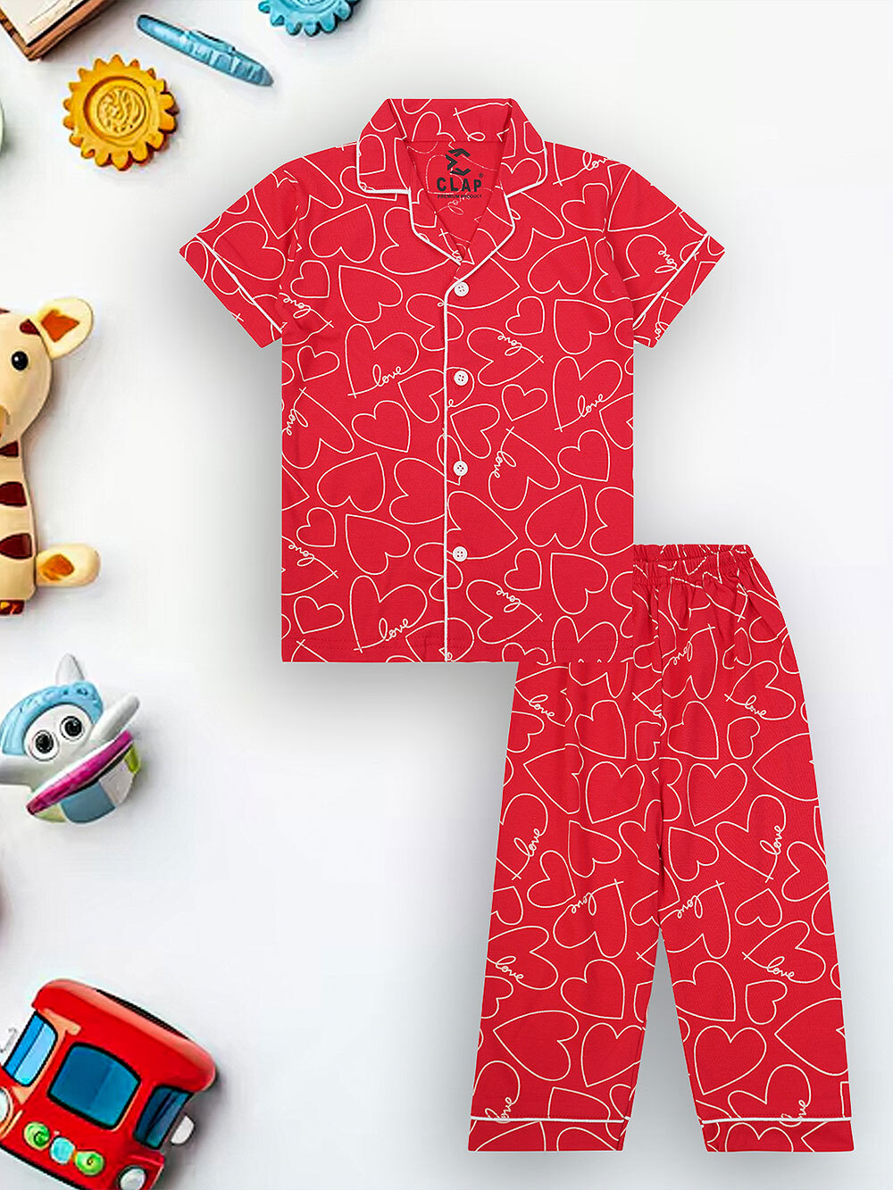 Kurti set flat product photography