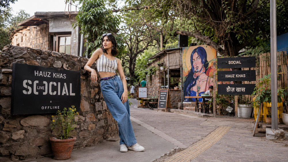 Hauz Khas Village indie fashion photoshoot location Delhi editorial ambience Ckstudio