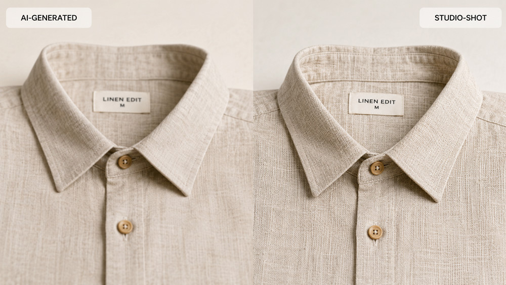 ai vs professional fabric weave comparison