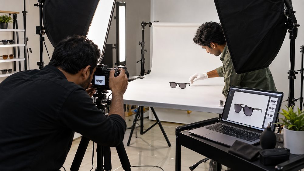 Behind the scenes of behind-the-scenes Flipkart product photography workflow in an Indian standard ecommerce photography