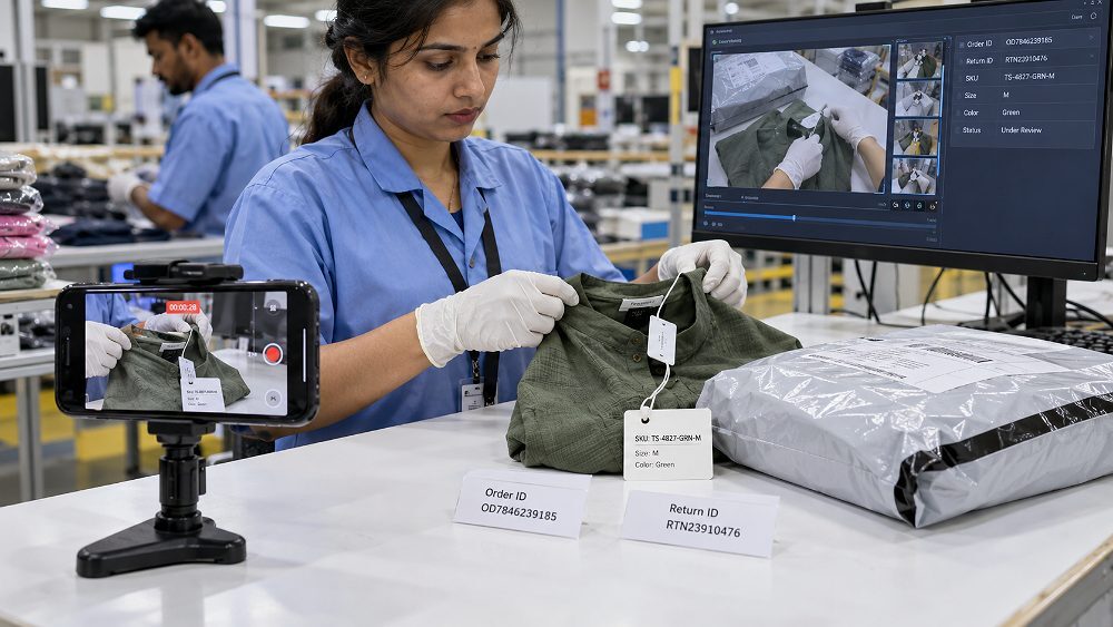 Behind the scenes of myntra SPF Claims seller-protection workflow inside an Indian standard ecommerce photography studio,