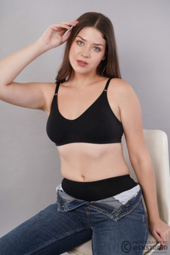 bra panties set photography