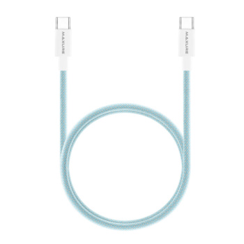 mobile accessories product photography blue c to c cable